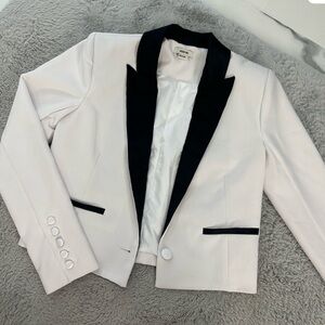 Jason Wu Ivory and Midnight Blazer